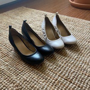 Naturalizer Dalee Pump B&W Set - Size 8